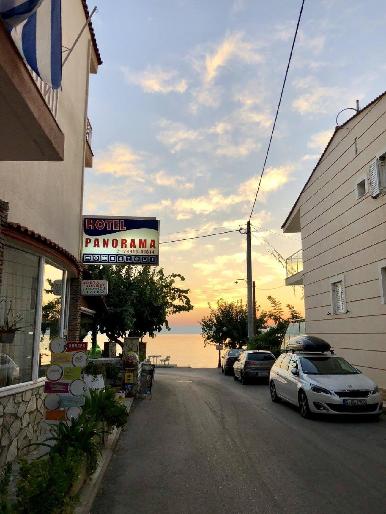 Panorama Hotel - Restaurant Диакопто Екстериор снимка